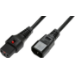 Scolm 2M C14-C13 Lck Bk PVC 1.0MM