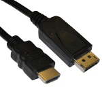 4XEM 4XDPMHDMIMCBL video cable adapter 70.9" (1.8 m) DisplayPort HDMI Black