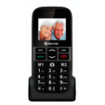 Denver BAS-18600L mobile phone 4.5 cm (1.77") Black Senior phone