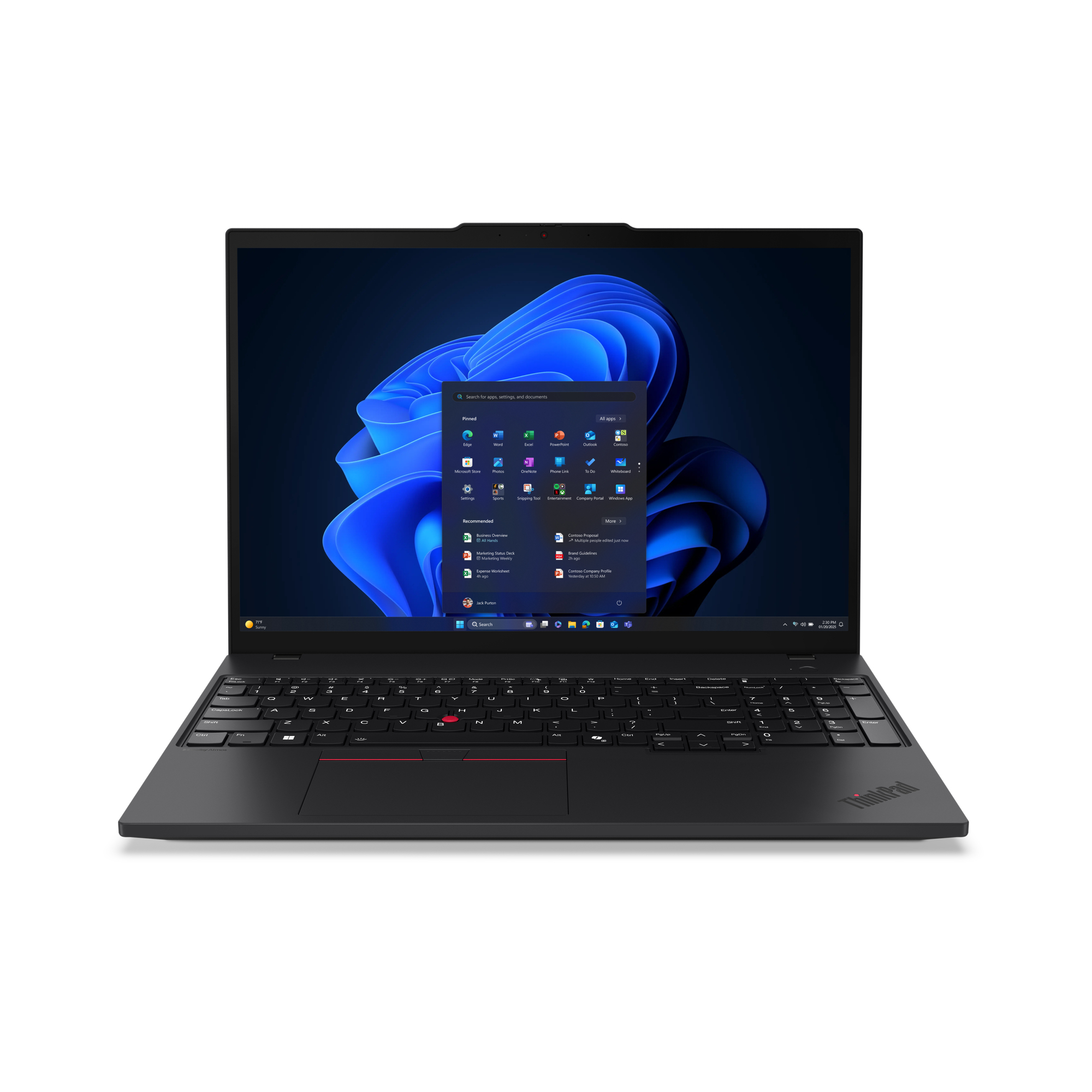 Lenovo ThinkPad T16 16 inches Gen 4 265H 32GB 1TB 21QE001YUS Laptop
