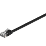Microconnect 0.25m Cat6 RJ-45 networking cable Black U/UTP (UTP)