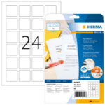 HERMA QR code labels A4 40x40 mm square white paper matt opaque 600 pcs.