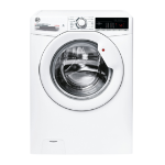 Hoover H-WASH 300 LITE H3D 496TE/1-80 washer dryer Freestanding Front-load White E