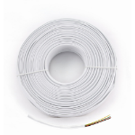 Gembird TC1000S-100M telefoonkabel Wit