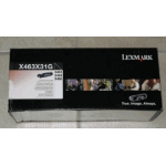 Lexmark X463X31G Toner black extra High-Capacity Project, 15K pages ISO/IEC 19752 for Lexmark X 463