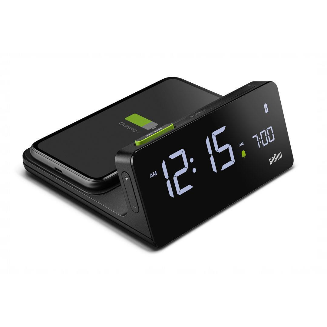 Image of Braun BC21 - Digital alarm clock - Rectangle - Black - 12/24h -...