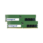 Integral 64GB (2x32GB) PC RAM MODULE KIT DDR5 4800MHZ PC5-38400 UNBUFFERED NON-ECC 1.1V 2GX8 CL40 memory module