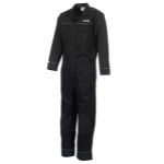 JCB Trade Coverall Black Tall S