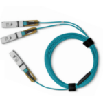 Nvidia MFA7A20-C005 InfiniBand en Glasvezelkabel 5 m QSFP28 2x QSFP28 Blauw