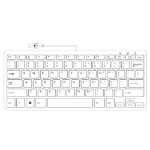 R-Go Tools Ergonomic keyboard R-Go Compact, compact keyboard, flat design, QWERTY (US), wired, black