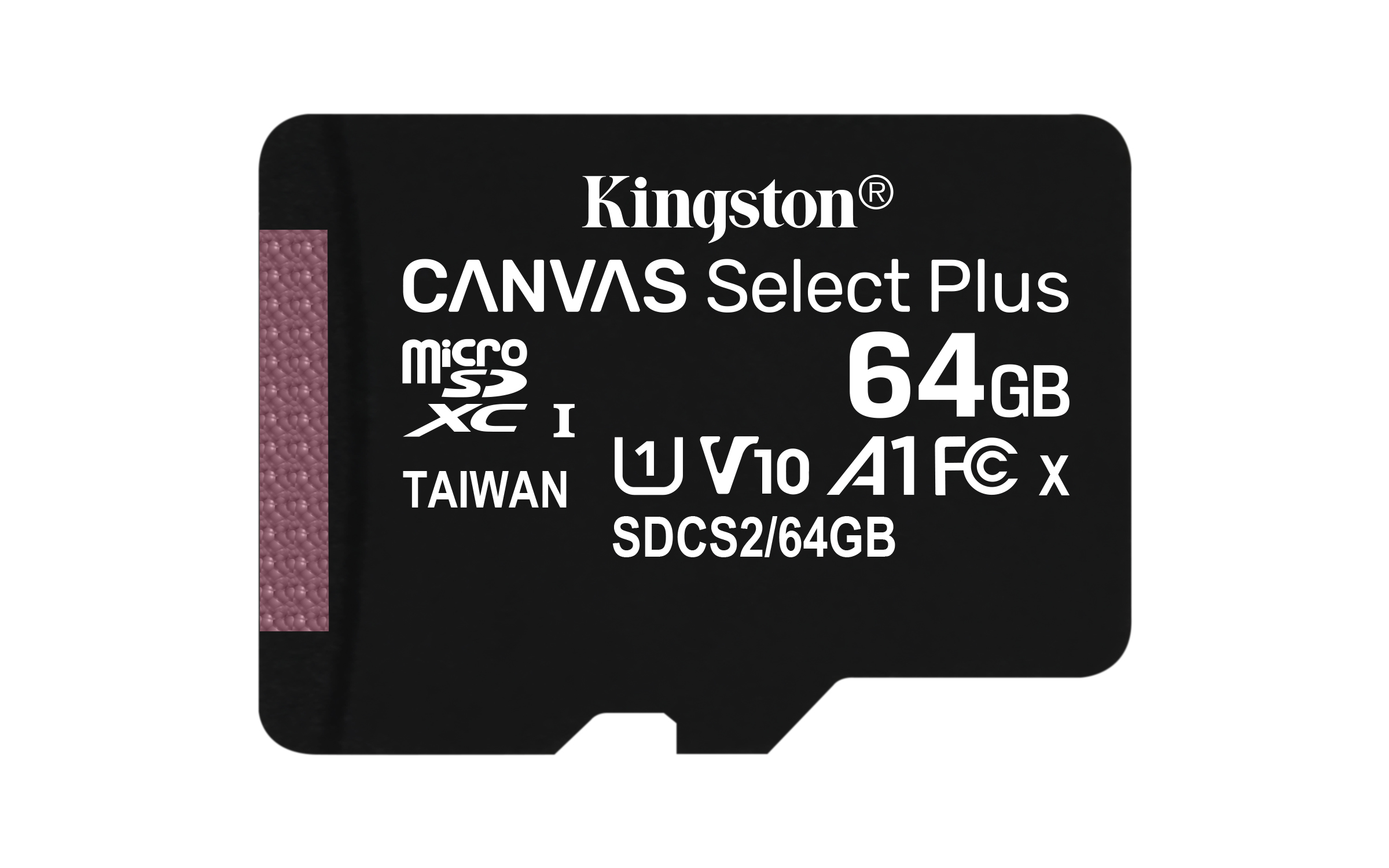 Image of Kingston Technology 64GB micSDXC Canvas Select Plus 100R A1 C10...