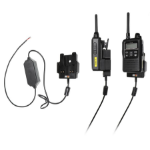 Brodit 732025 houder Actieve houder Tweewegsradio Zwart