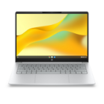HP 14A-NK0001NAX N150 4GB 128GB CHR Intel® N Chromebook 35.6 cm (14") 2K LPDDR5-SDRAM Wi-Fi 6 (802.11ax) ChromeOS Silver