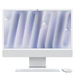 Apple iMac Apple M M4 59.7 cm (23.5") 4480 x 2520 pixels All-in-One PC 32 GB 512 GB SSD macOS Sequoia Wi-Fi 6E (802.11ax) Silver