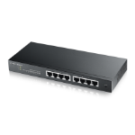 Zyxel GS1900-8 Managed L2 Gigabit Ethernet (10/100/1000) Black
