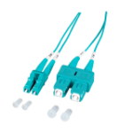 EFB Elektronik O0314.5-1.2 InfiniBand/fibre optic cable 5 m 2x SC 2x LC Aqua colour