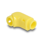 DeLOCK Cable Clips for Angling 8 pieces yellow
