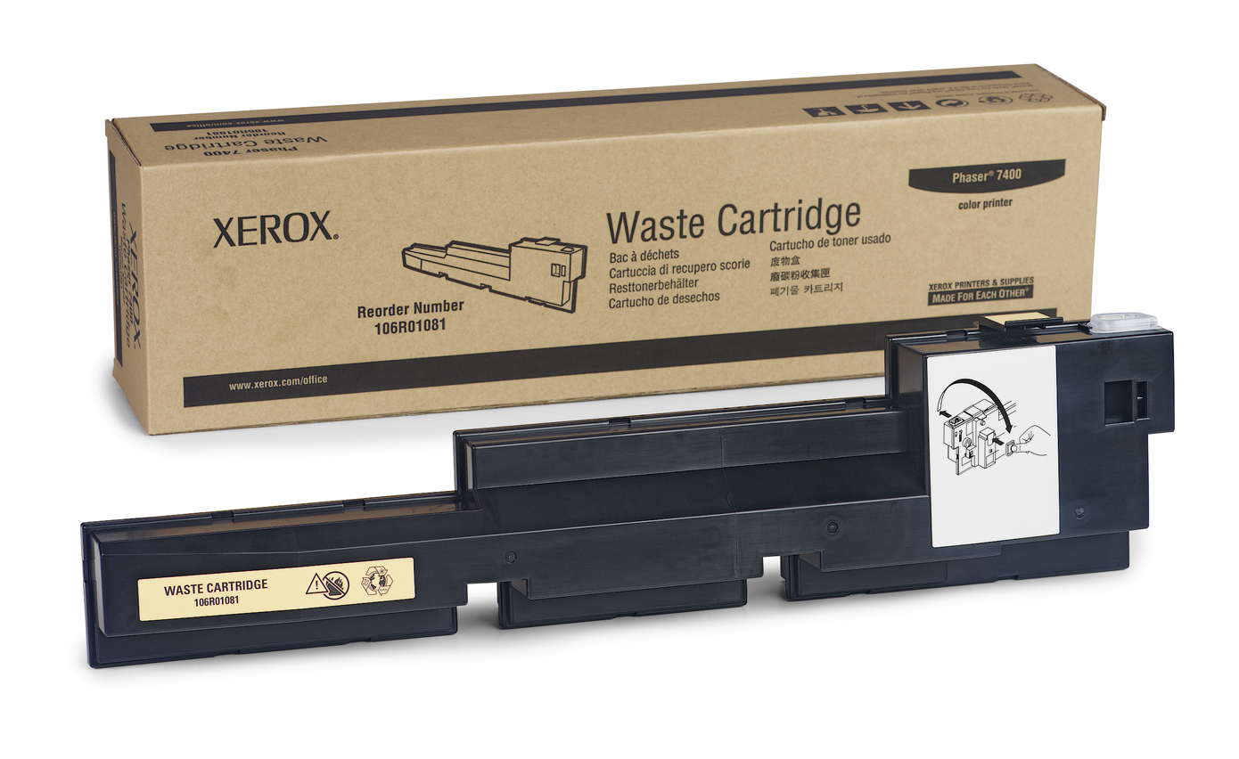 Xerox 106R01081 Toner waste box, 30K pages for Xerox Phaser 7400