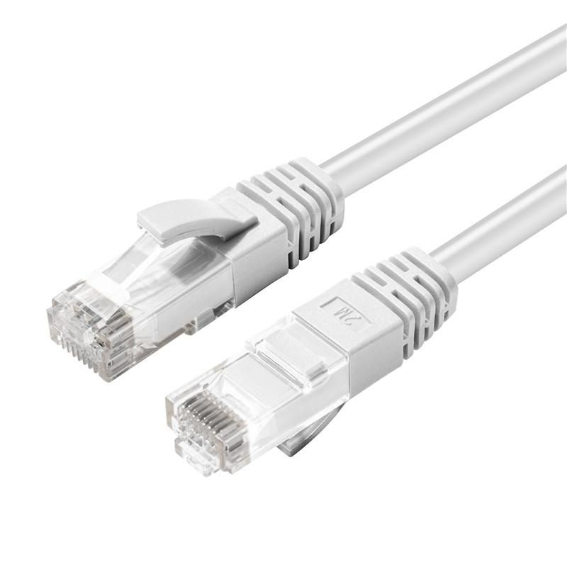 Image of Microconnect MC-UTP6A02W networking cable White 2 m Cat6a U/UTP (UTP)