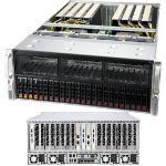 Supermicro AS-4124GS-TNR+ server barebone Socket SP3 Rack (4U) Black, Grey