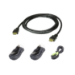 ATEN 2L-7D02UHX4 KVM cable Black 70.9" (1.8 m)