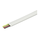 Goobay 50268 telephone cable 100 m White