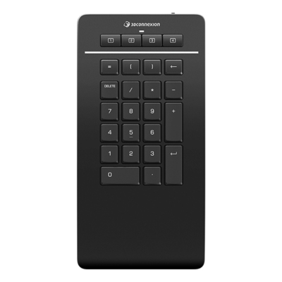 3Dconnexion Numpad Pro numeric keypad Bluetooth/USB/RF Wireless Black