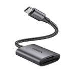 Ugreen 80888 card reader USB 3.2 Gen 1 (3.1 Gen 1) Type-C Black, Metallic