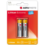 AgfaPhoto 2x Lithium Mignon AA Wegwerpbatterij