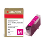 AgfaPhoto APCCLI8MD inktcartridge 1 stuk(s) Compatibel Normaal rendement Magenta