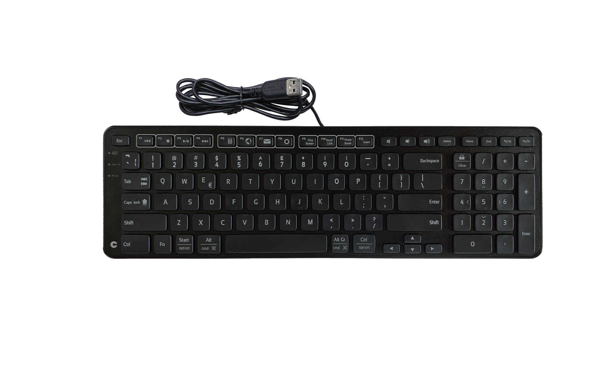 Contour Design Balance Keyboard BK Wired-US Version