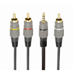 Gembird CCAP-4P3R audio kabel 1,5 m 3.5mm 3 x RCA