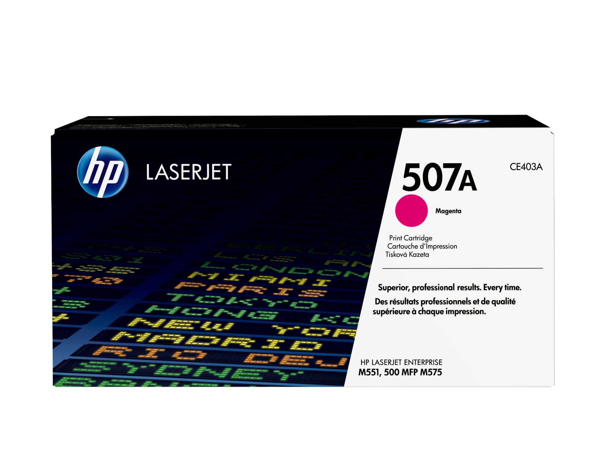 HP CE403A/507A Toner cartridge magenta, 6K pages ISO/IEC 19798 for HP LaserJet EP 500