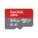 SanDisk Ultra microSD memoria flash 64 GB MicroSDXC UHS-I Clase 10