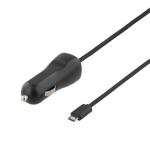 Deltaco USB-CAR74 mobile device charger Auto Black