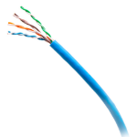 C2G 1000ft (304.8m) TAA-Compliant Cat6a Bulk Unshielded (UTP) Ethernet Network Cable with Solid Conductors-Plenum CMP-Rated - Blue