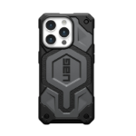 Urban Armor Gear Monarch Pro mobile phone case 15.5 cm (6.1") Cover Black, Silver