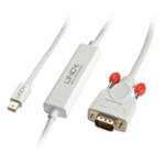 Lindy Mini DisplayPort to VGA Cable 3m, white