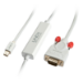 Lindy Mini DisplayPort to VGA Cable 3m, white