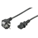 Microconnect PE010405 power cable Black 0.5 m C13 coupler