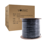 Vonnic CB1000SB coaxial cable 12000" (304.8 m) RG59 + 18/2 Black