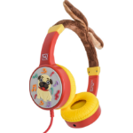 Necnon NBHK-PUG audífono y auriculare Audífonos Alámbrico Diadema Música Rojo, Amarillo