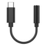 Fairphone ACADAP-3ZW-WW1 cable gender changer USB-C Mini Audio Jack Black