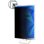 3M Privacy Filter for 25in Portrait Monitor, 16:9, PF250W9P