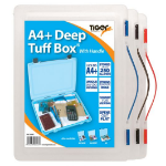 Tiger Tuff Box Polypropylene A4+ Deep Clear - 300847