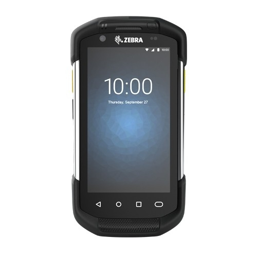 Zebra TC77 handheld mobile computer 11.9 cm (4.7") 1280 x 720 pixels Touchscreen 376 g Black, Silver