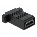 DeLOCK 81307 tussenstuk voor kabels HDMI Type A (Standard) Zwart