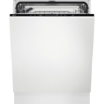 AEG Series 6000 SatelliteClean Integrated Dishwasher - D-Rated, Black control panel