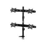 Amer Networks AMR4P monitor mount / stand 24" Clamp Black