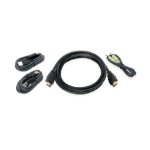 iogear G2L802UTAA3 KVM cable Black